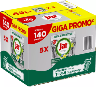 JAR Platinum kapsule do umývačky All in one 140ks