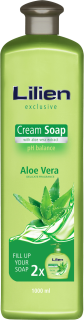 LILIEN tekuté mydlo náplň 1L Aloe Vera