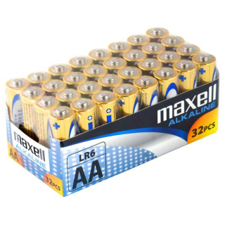 Maxell alkalická LR6/AA - 32ks