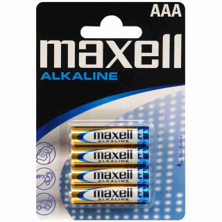 Maxell Alkaline LR03/AAA - 4ks