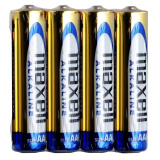 Maxell Alkaline LR03/AAA - 4ks