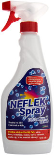 NEFLEK tekutý odstraňovač škvŕn rozprašovač 500ml