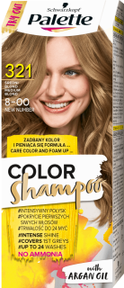 PALETTE COLOR SHAMPOO farba na vlasy 321 Stredne plavý