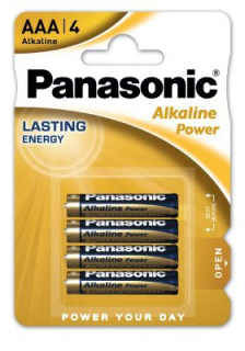 Panasonic Alkaline Power LR03/AAA - 4ks