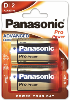 Panasonic Alkaline PRO Power LR20/D - 2ks