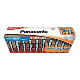 Panasonic Alkaline PRO Power LR6/AA - 20ks