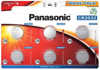 Panasonic CR2032 - 6ks