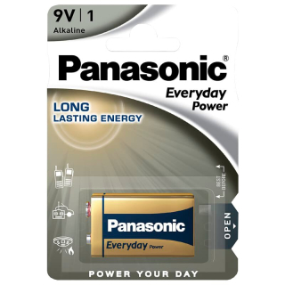PANASONIC EVERYDAY POWER 6LR61/9V - 1ks