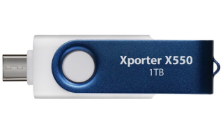 PATRIOT Xporter X550 1TB / USB Typ-A + USB Typ-C / USB 3.2