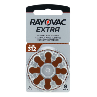 Rayovac 312 Blister 8ks