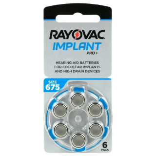 Rayovac 675 IMPLANT PRO+/ 6ks