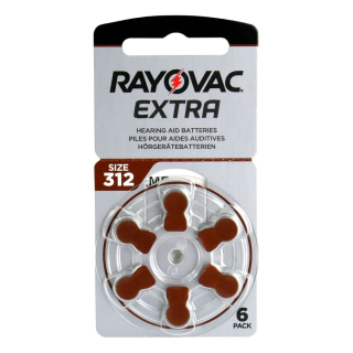 Rayovac Extra 312 - 6ks