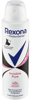 REXONA deo sprej 150ml Invisible Pure