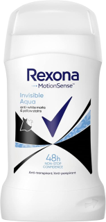 REXONA deo stick 40ml Invisible Aqua