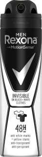 REXONA MEN deo sprej 150ml Invisible Black & White