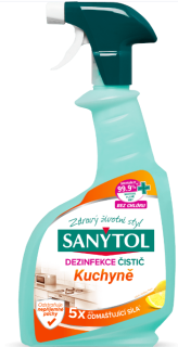 SANYTOL čistiaci sprej 500ml kuchyňa
