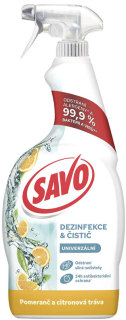SAVO bez chlóru rozprašovač 700ml - Pomaranč viacúčelový sprej