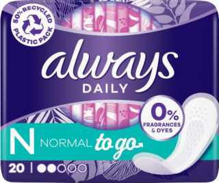 ALWAYS vložky slipové normal 20ks