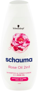 SCHAUMA šampón 400ml Rose oil