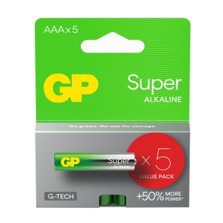 Super Alkaline G-TECH LR03/AAA - 5ks