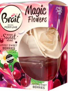 BRAIT dekoračný osviežovač Flower 75ml Sweet berries