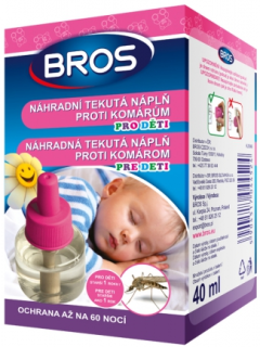 BROS náplň tekutá do elektrického odparovača pre deti 60 nocí